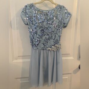 Blue Sequin Costume - LC